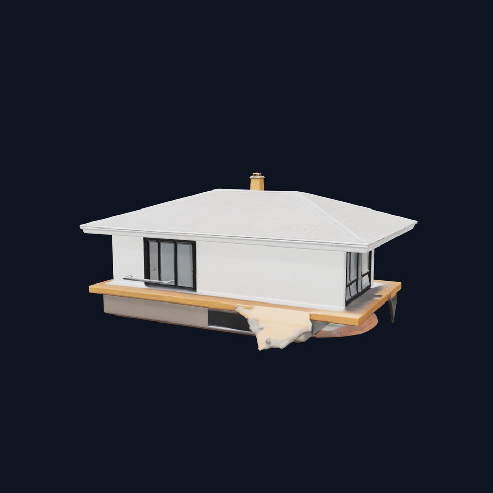 Modern Bungalow model pack